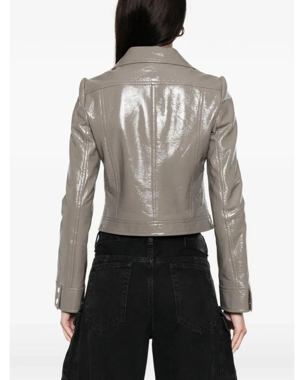 Courreges Metallic Courregès Reedition Vinyl Jacket