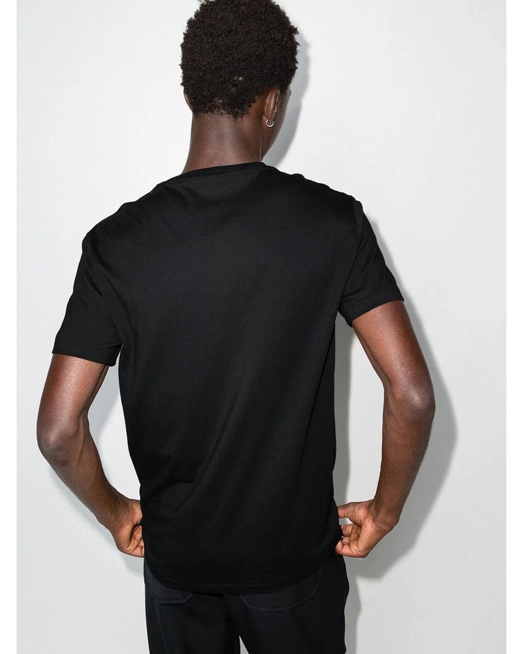 Polo Ralph Lauren Black Cotton T-Shirt for men