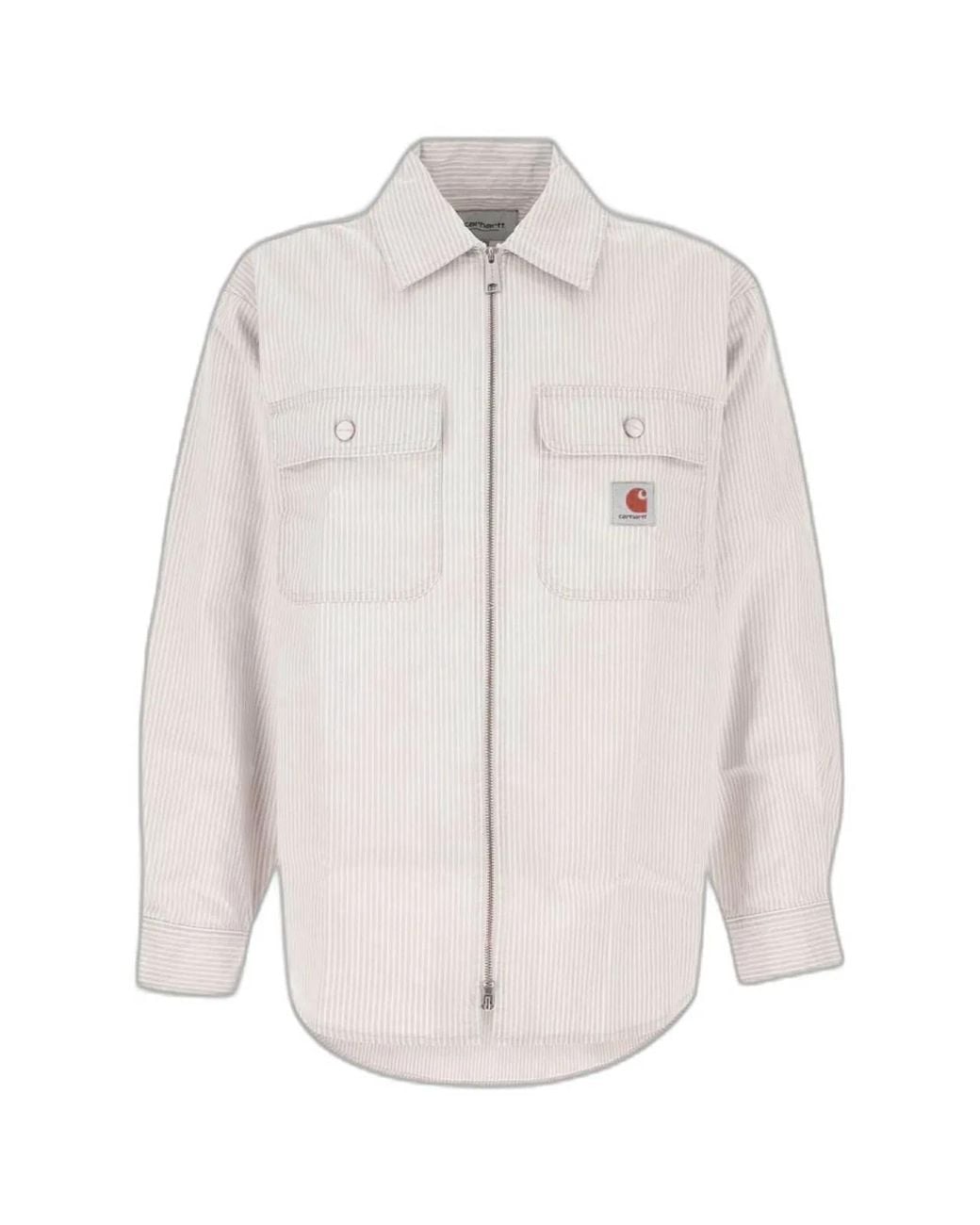 Carhartt Gray Lightweight Shirt-Style Jacket