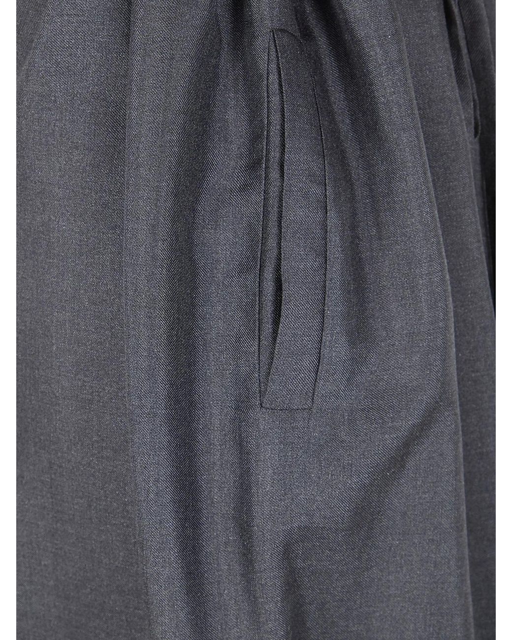 Daniela Gregis Gray Trousers "Tognon"