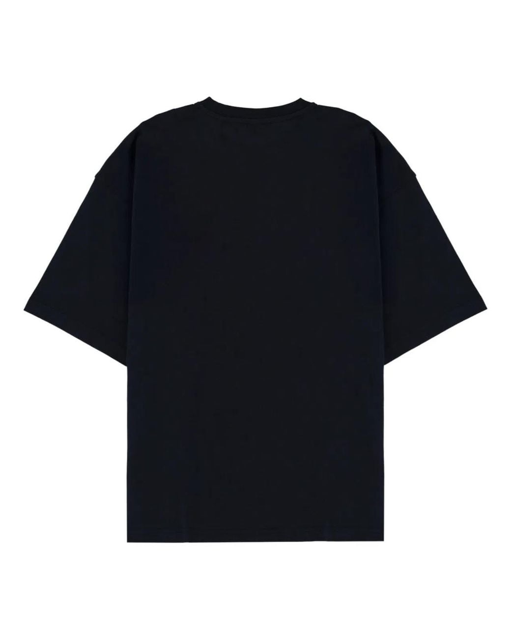 Aspesi Black T-Shirt With Print