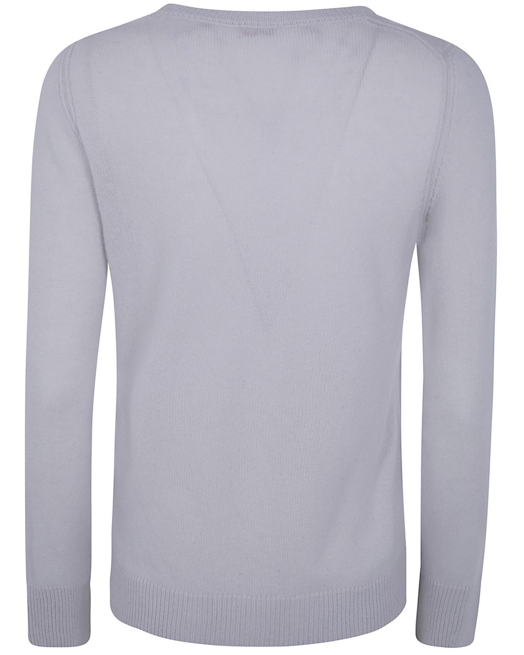 Rossopuro Gray Long Sleeved Boat Neckline Sweater