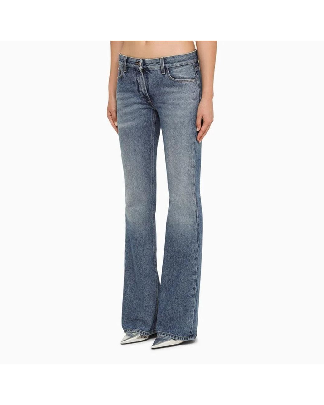 Off-White c/o Virgil Abloh Blue Slim Fit Denim Jeans