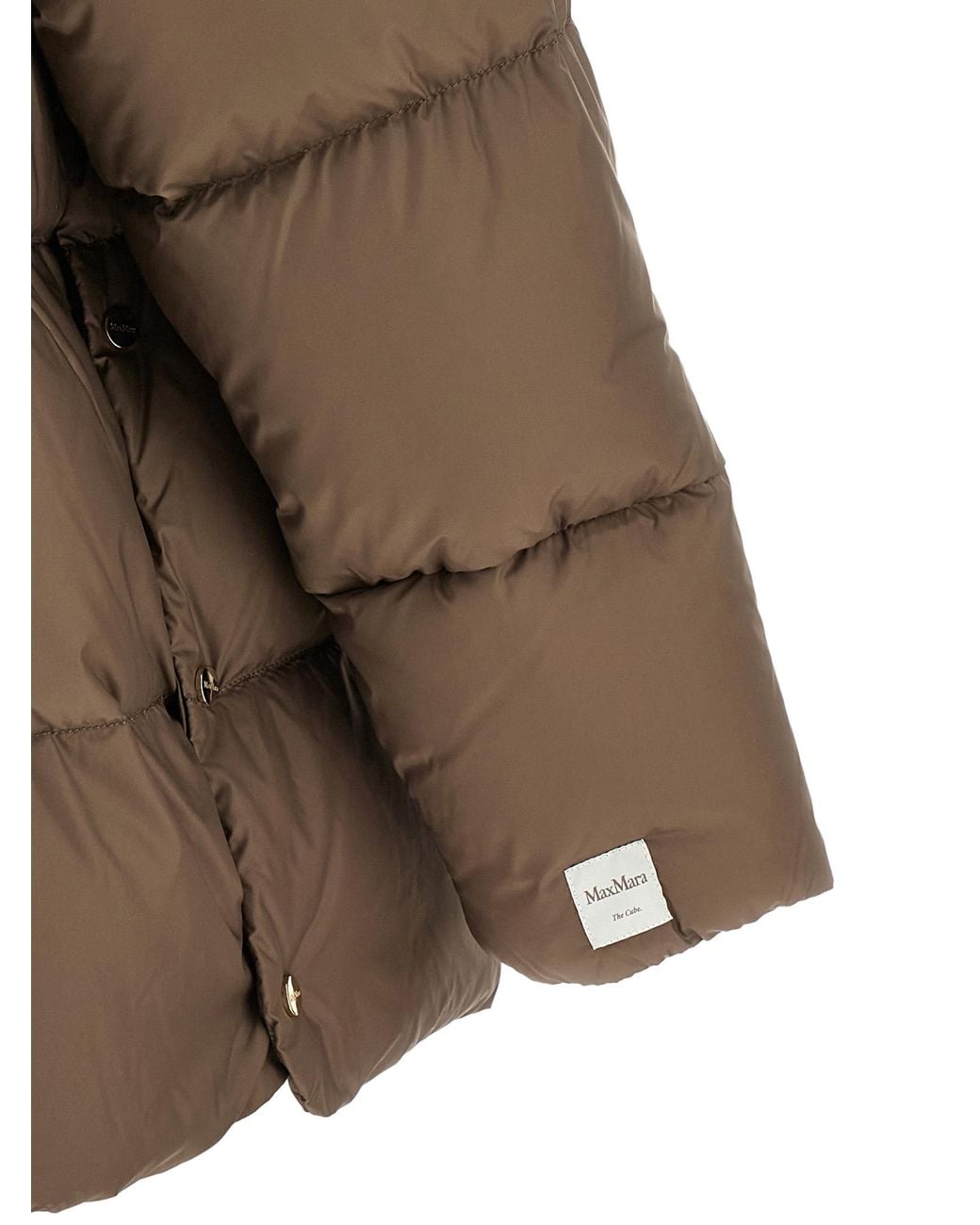 Max Mara Brown 'Nerine' Down Jacket