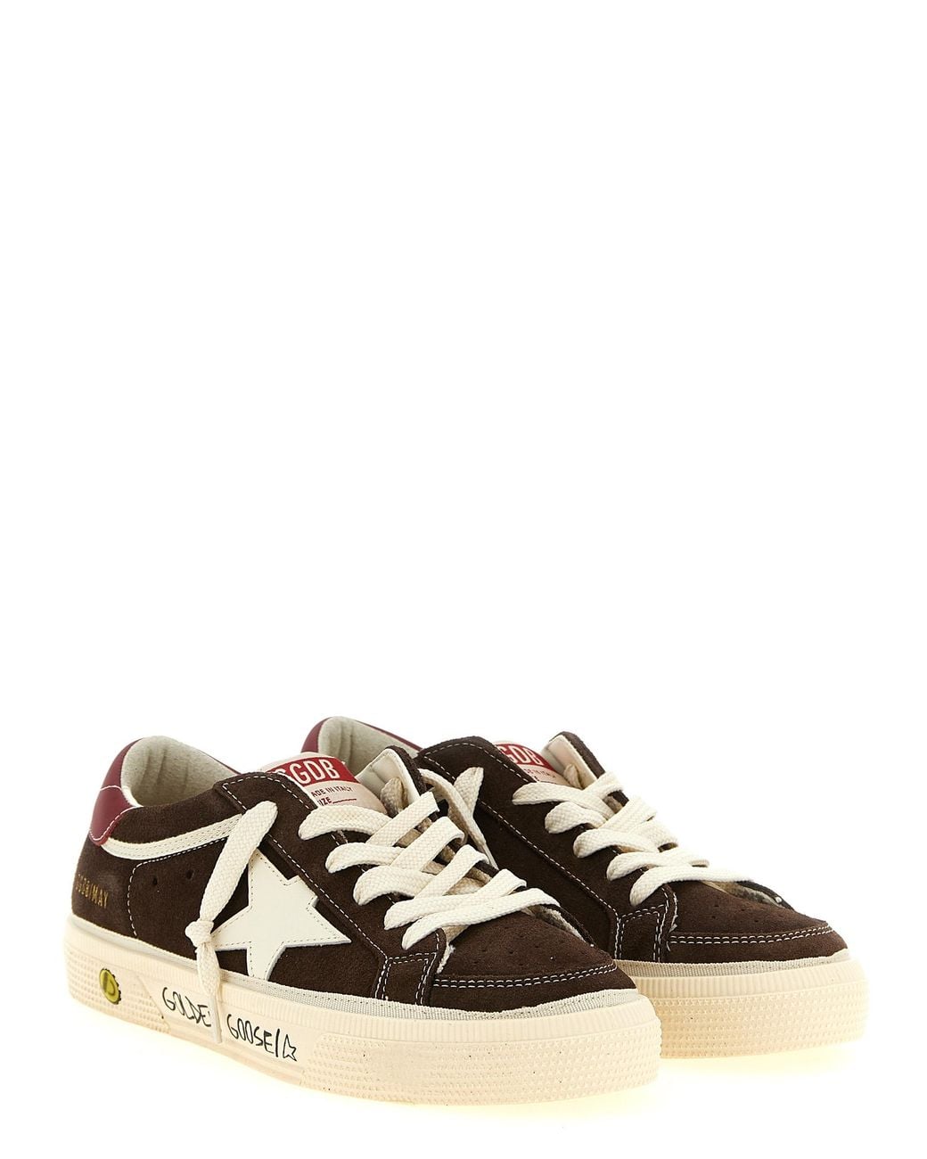 Golden Goose Deluxe Brand Brown 'May' Sneakers