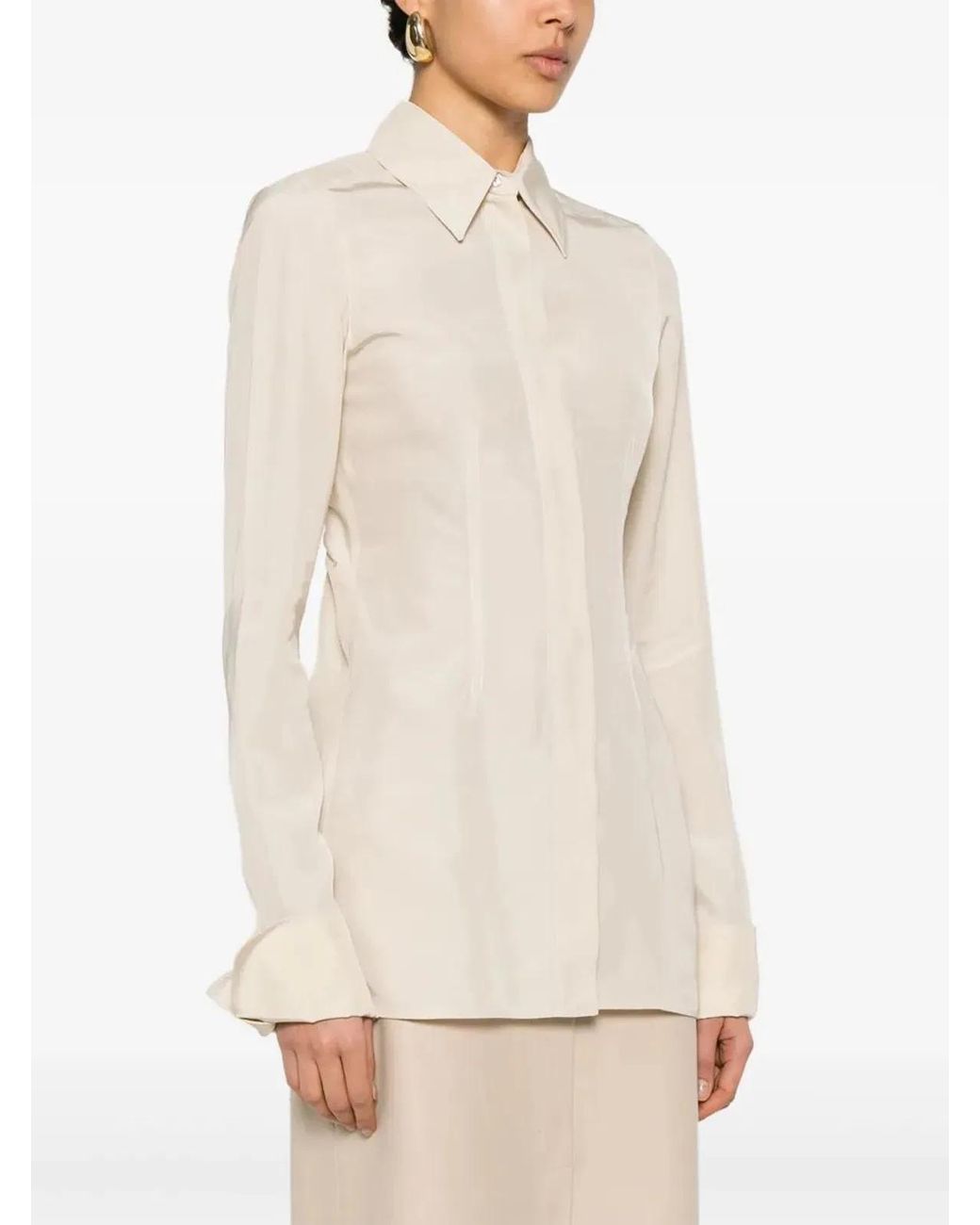 Max Mara White Shirt Theory12