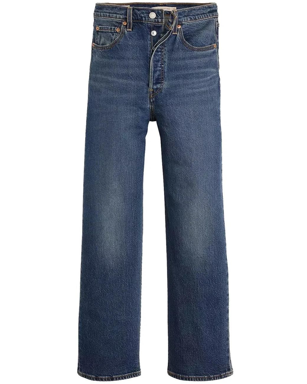 Levi's Blue Ribcage Straight Ankle