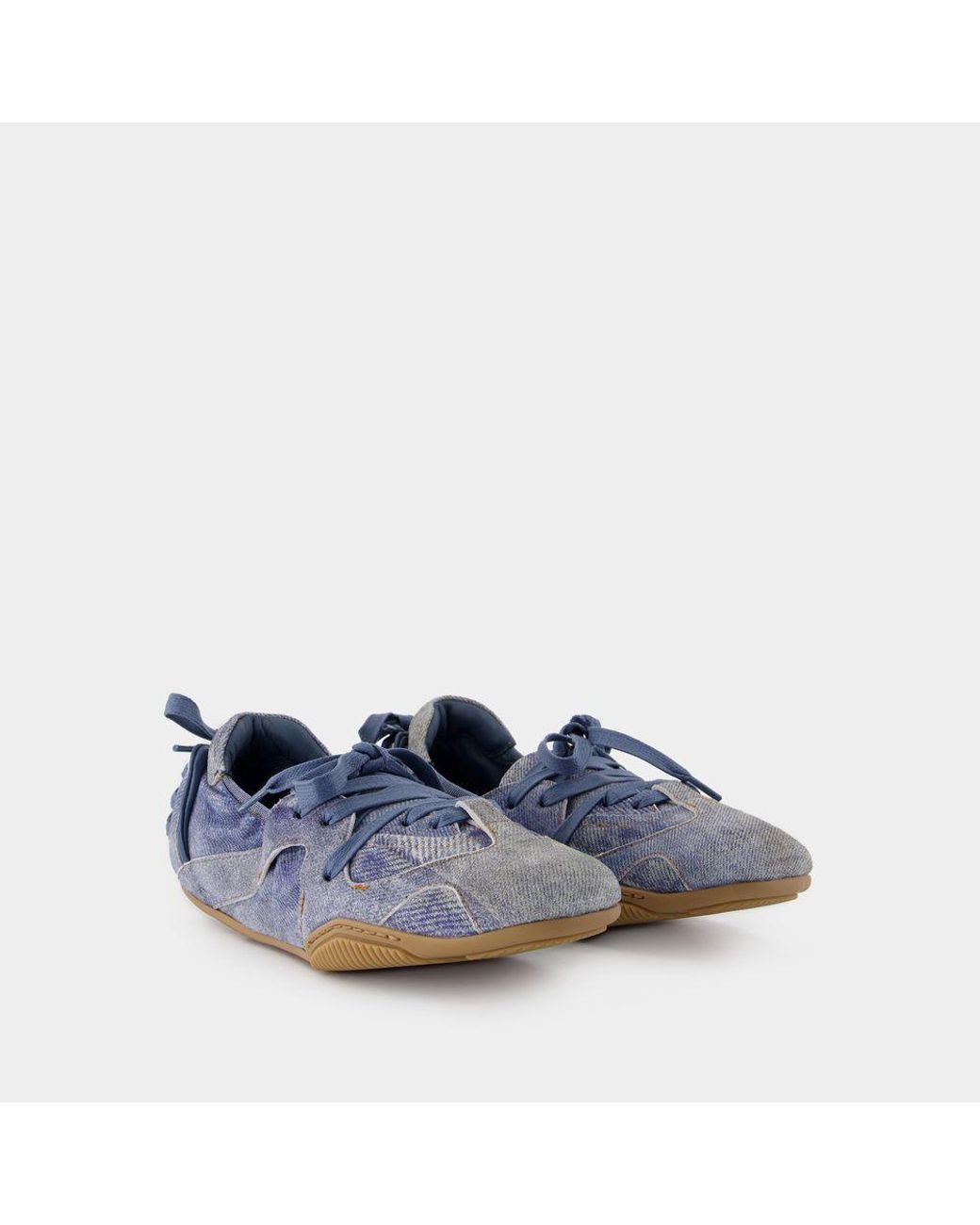 Acne Blue Sneakers