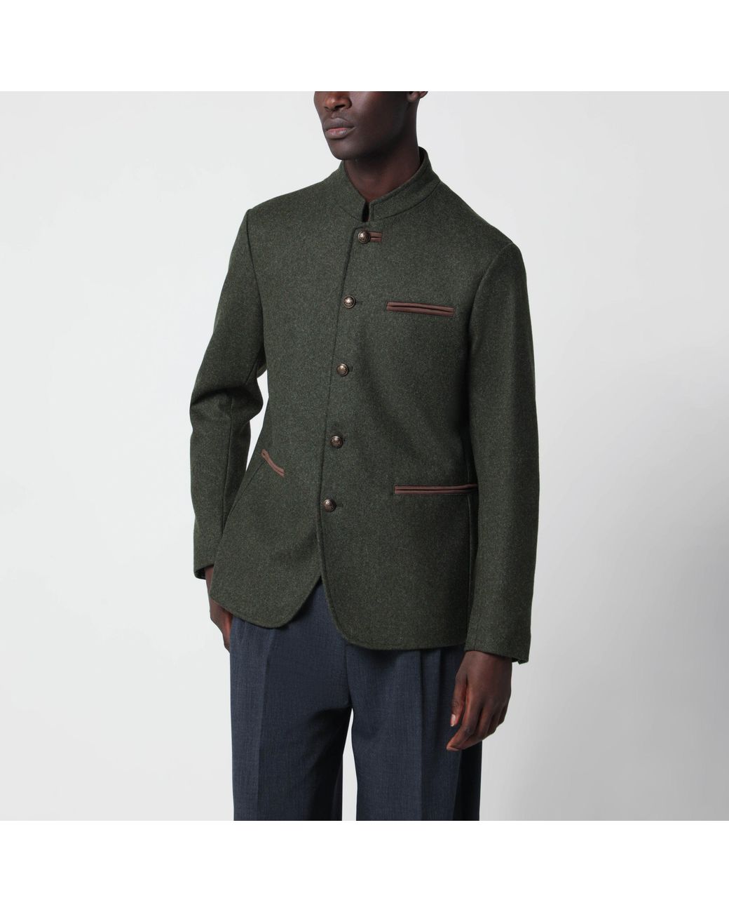 Schneiders Green Otto Loden Jacket for men