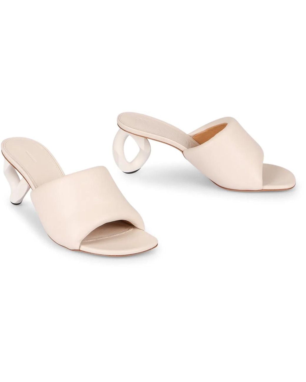 J.W. Anderson Pink Leather Mules