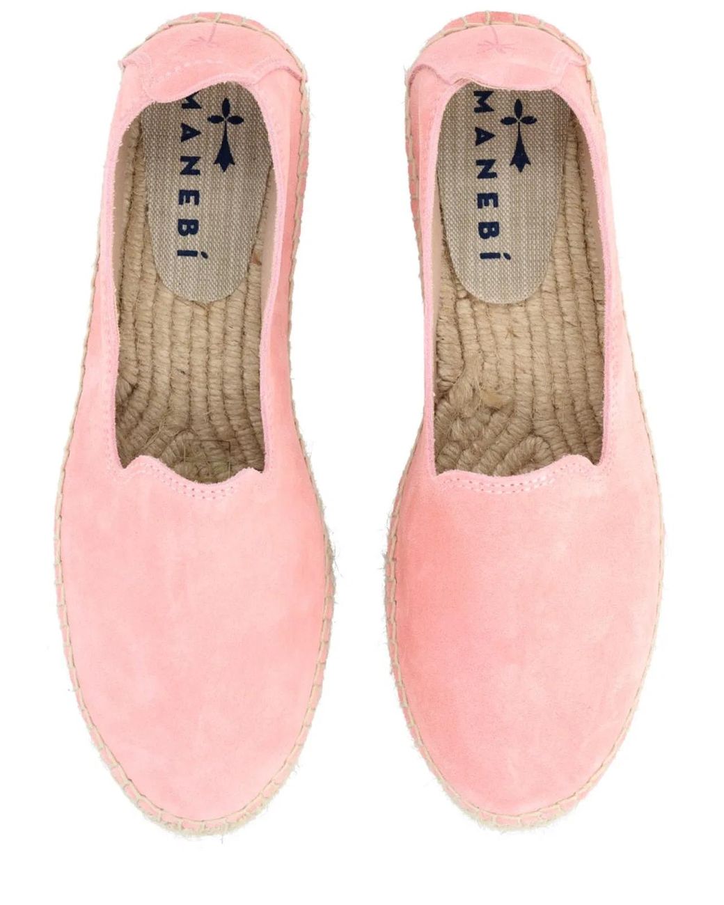 Manebí Pink Manebi Calf Leather Flat