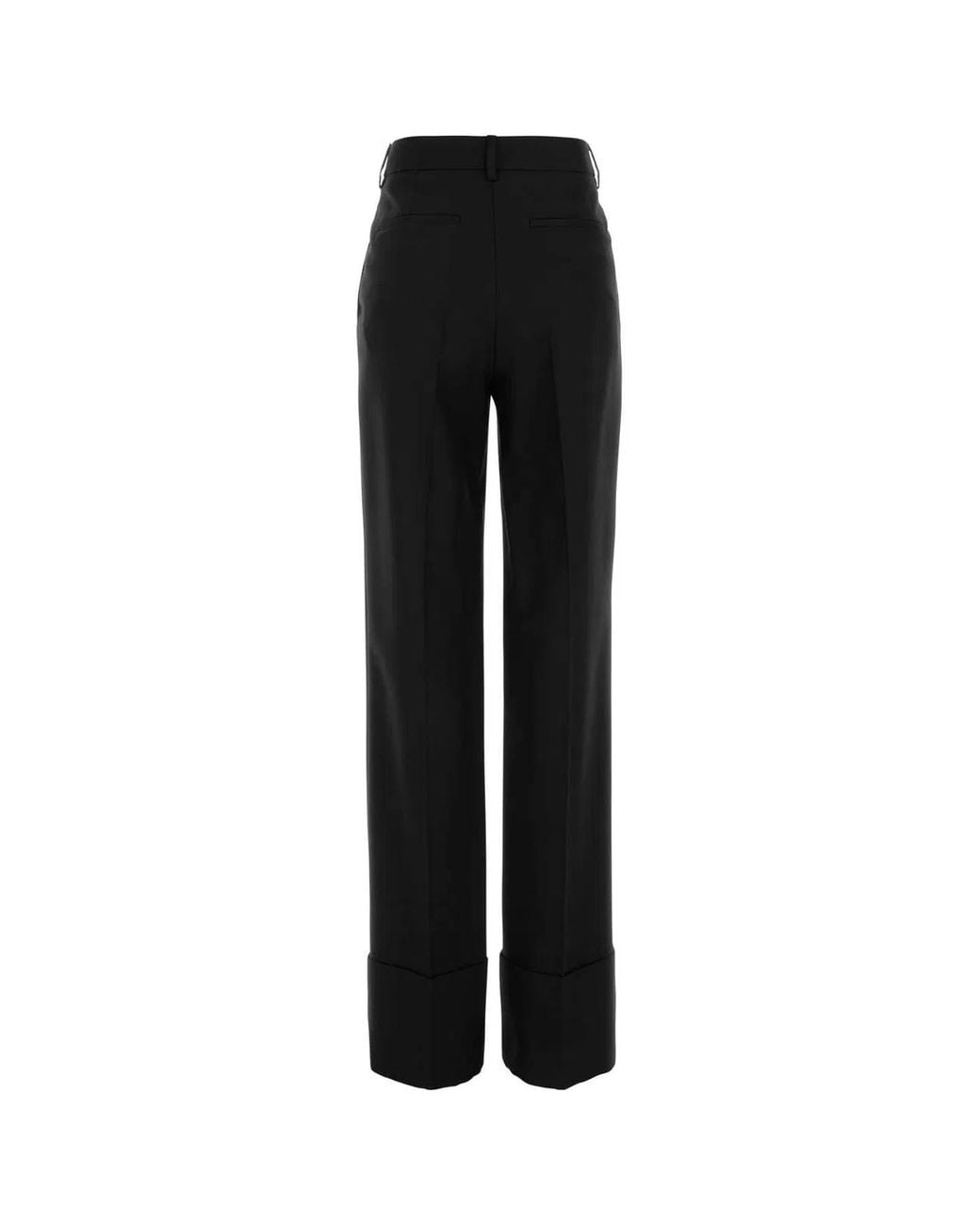 Valentino Garavani Black Wool Pant