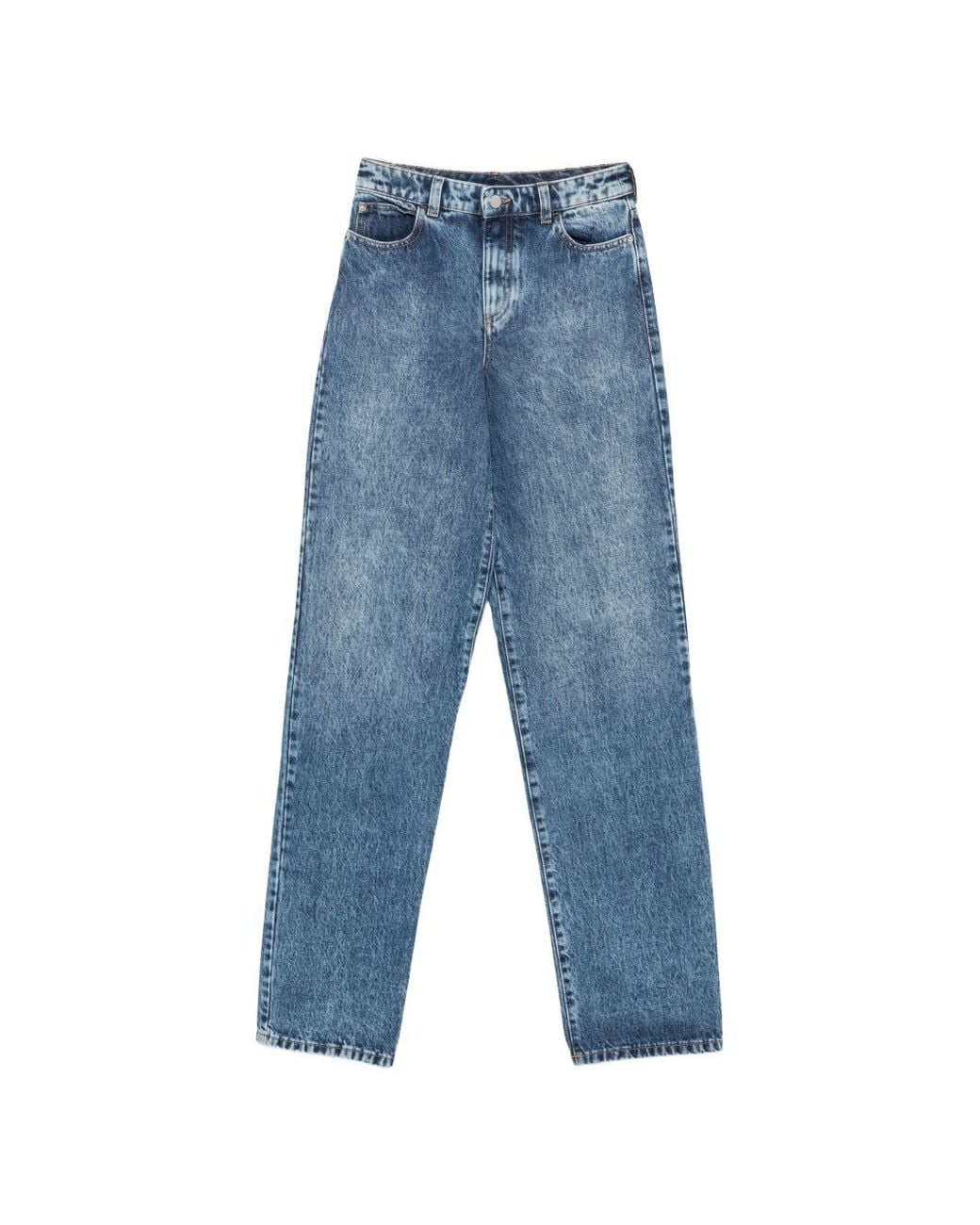 Emporio Armani Blue Denim Cotton Jeans