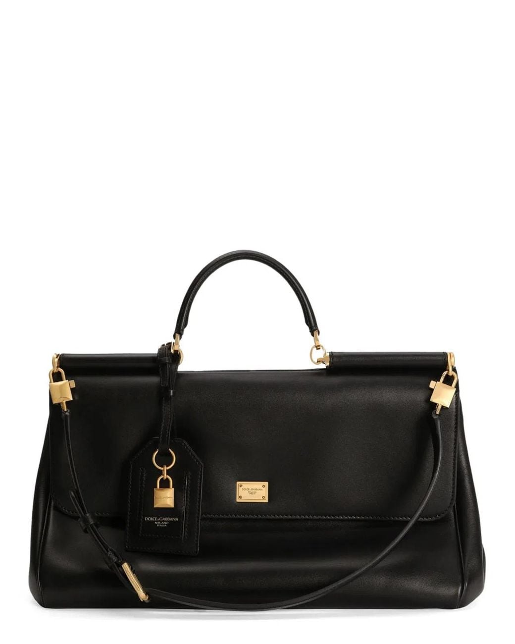 Dolce & Gabbana Black Dolce & Gabbana "My Sicily" Handbag