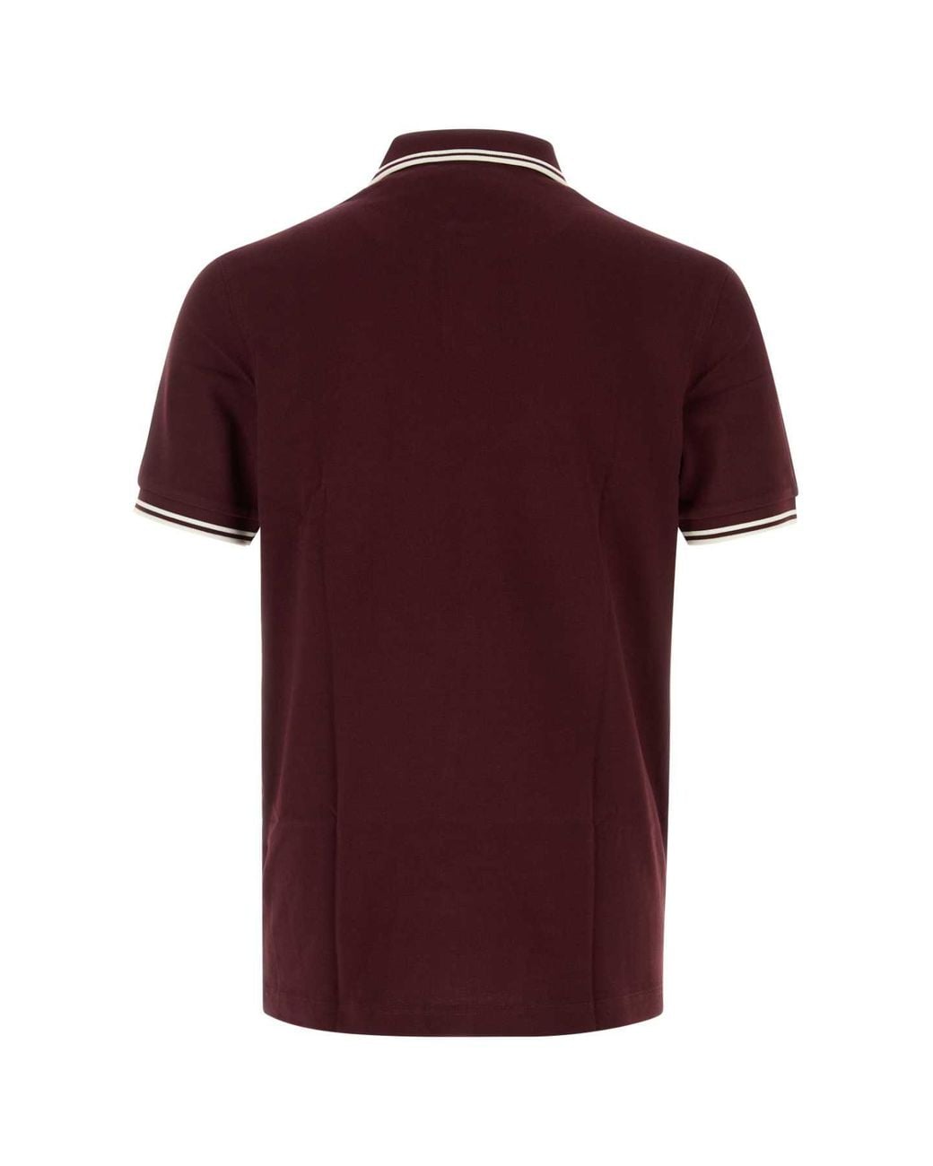 Fred Perry Red Fp Twin Tipped Shirt for men
