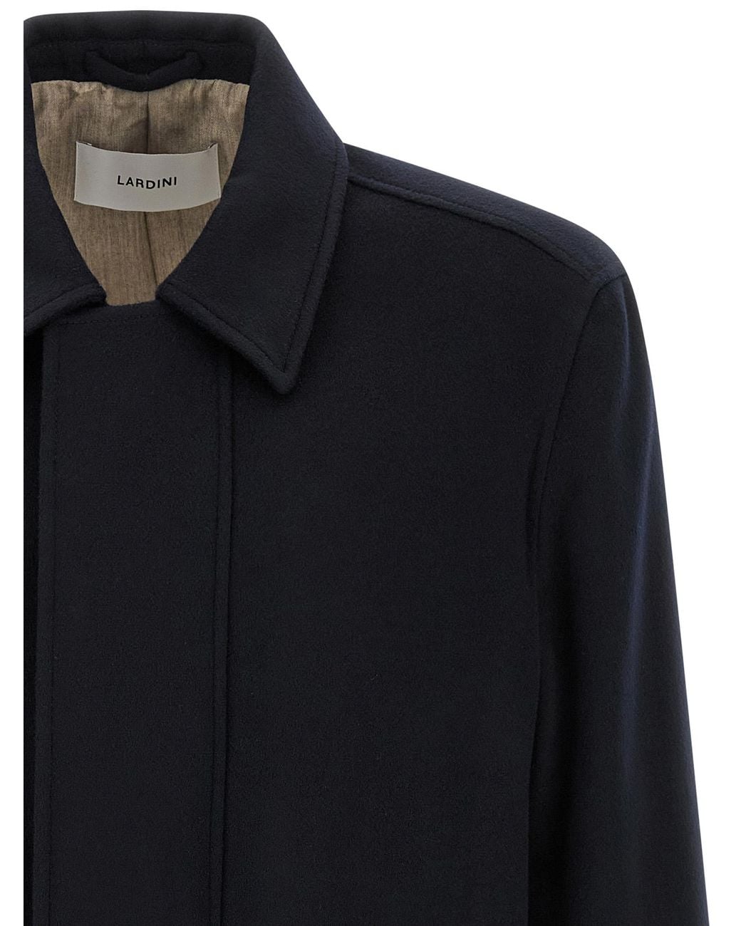 Lardini Blue Cashmere Jacket for men
