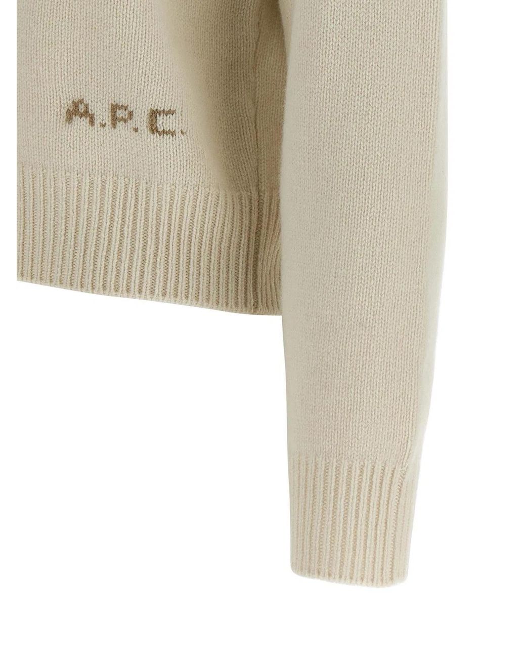 A.P.C. Natural 'Anna' Sweater