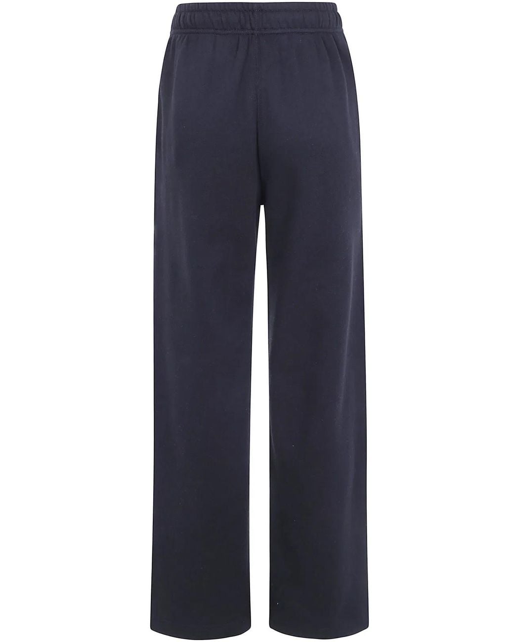 Polo Ralph Lauren Blue Knit Open Bottom Sweatpants