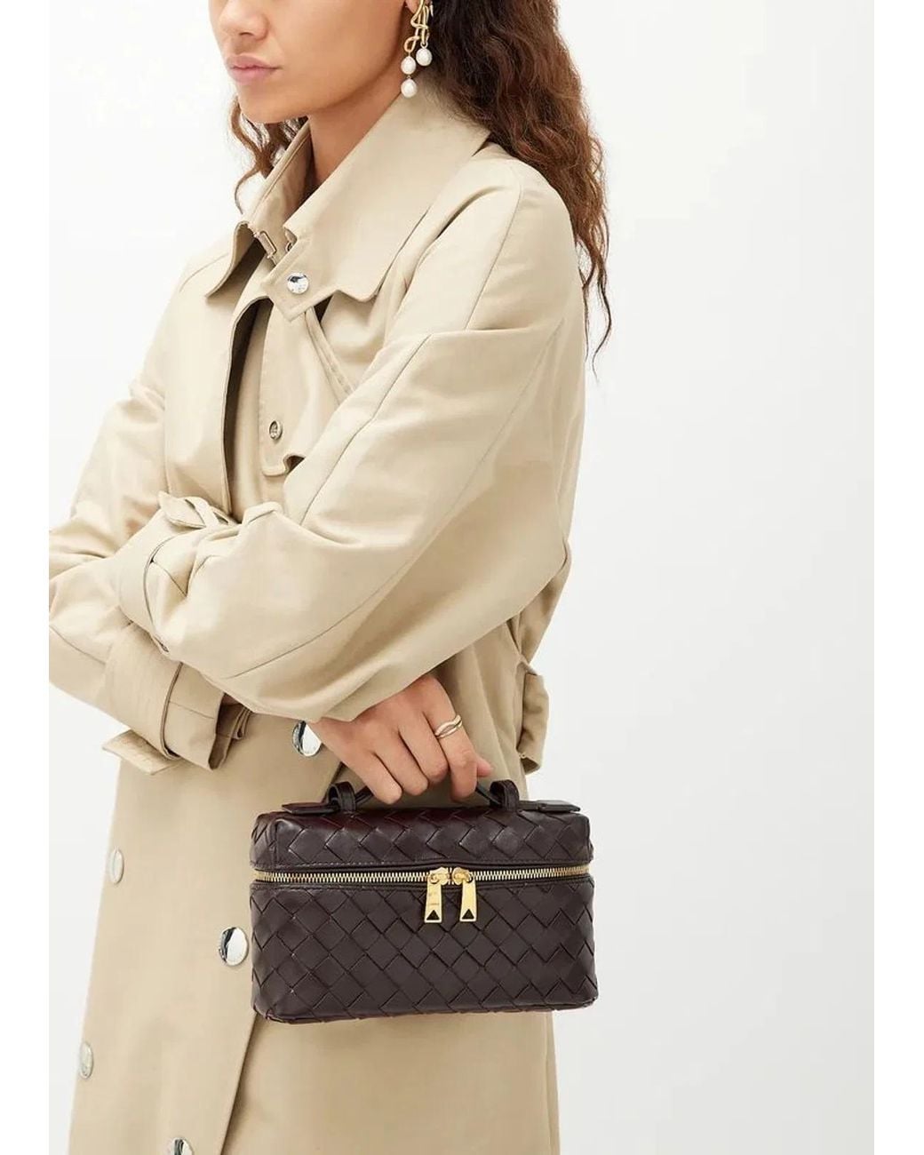 Bottega Veneta Black Bang Bang Vanity Case