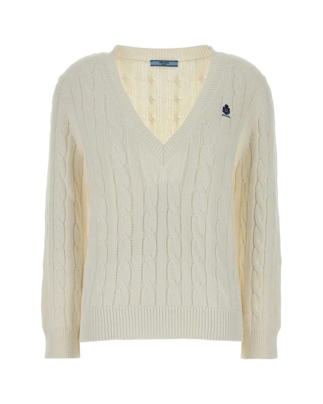Prada White Maglieria