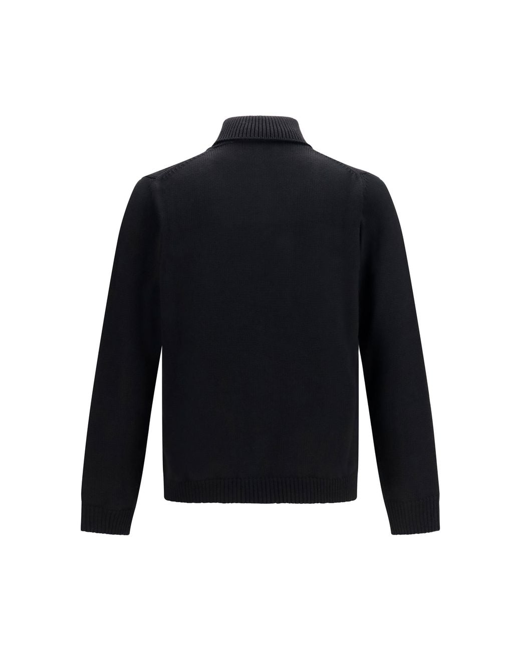 Roberto Collina Blue Turtleneck Wool Sweater Merino Ovis Aries for men
