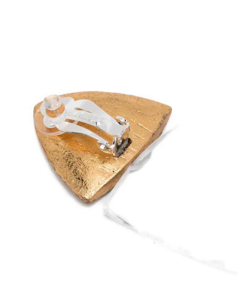 Monies White "Fira" Earrings