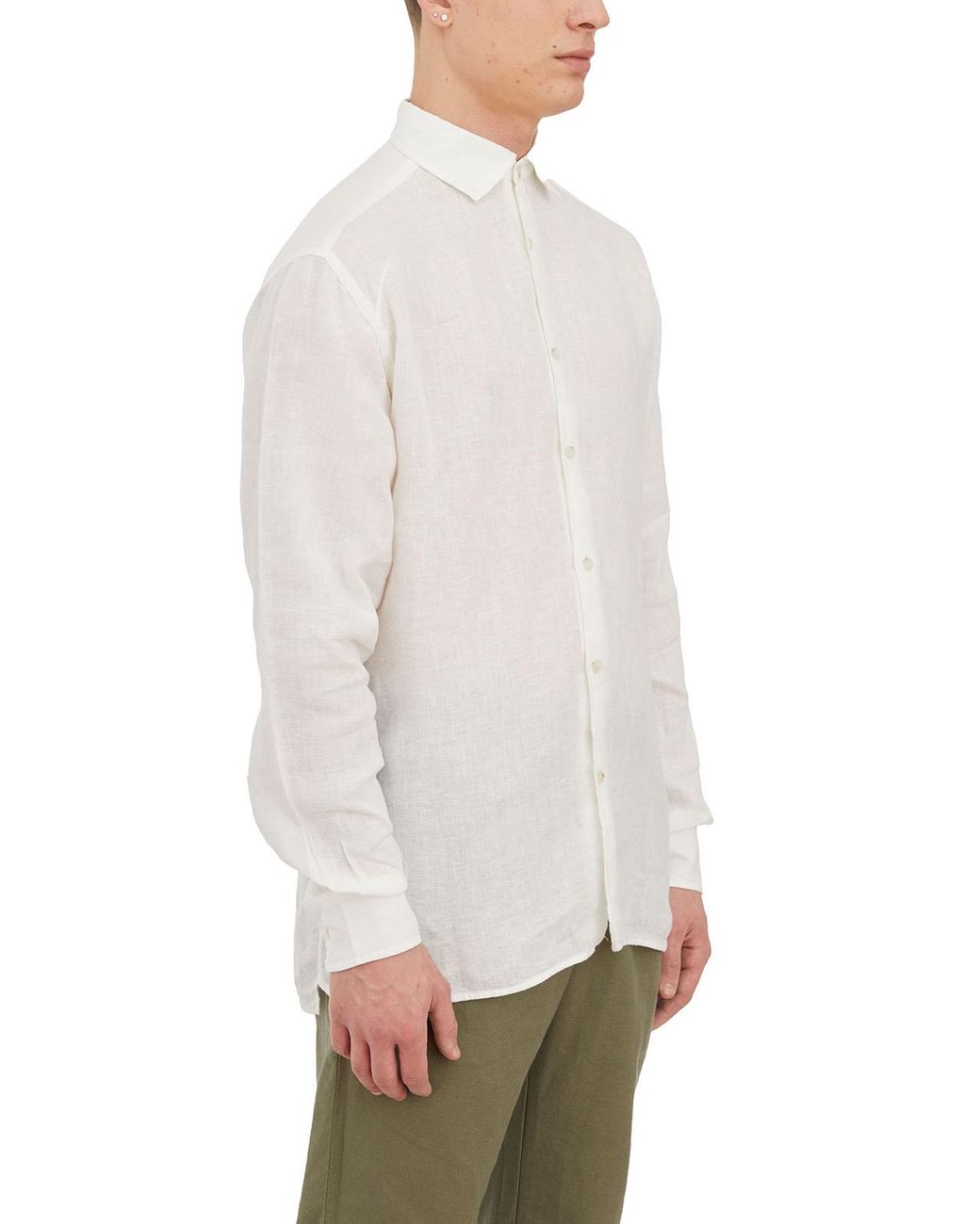 Paolo Pecora White Camicia for men