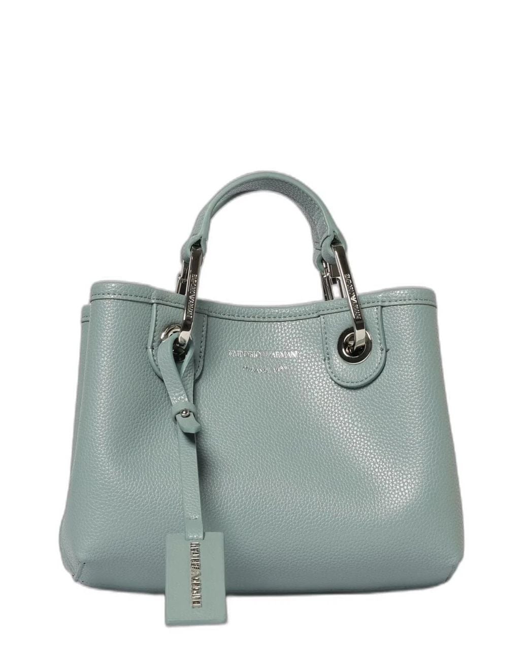 Emporio Armani Blue Myea Xsmall Shopping Bag