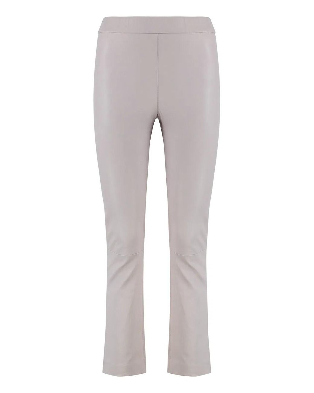 SABLYN Gray Devon Leather Pants