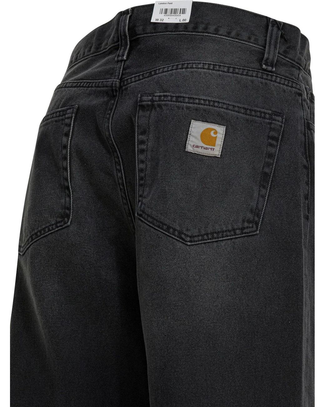 Carhartt Gray Cotton Jeans for men