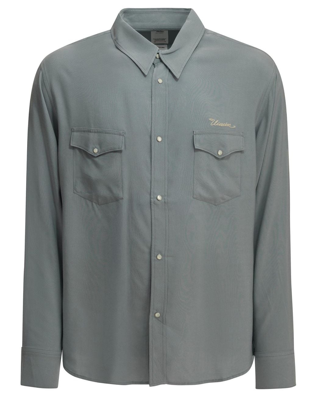 Visvim Gray "Meridian" Casual Shirt for men