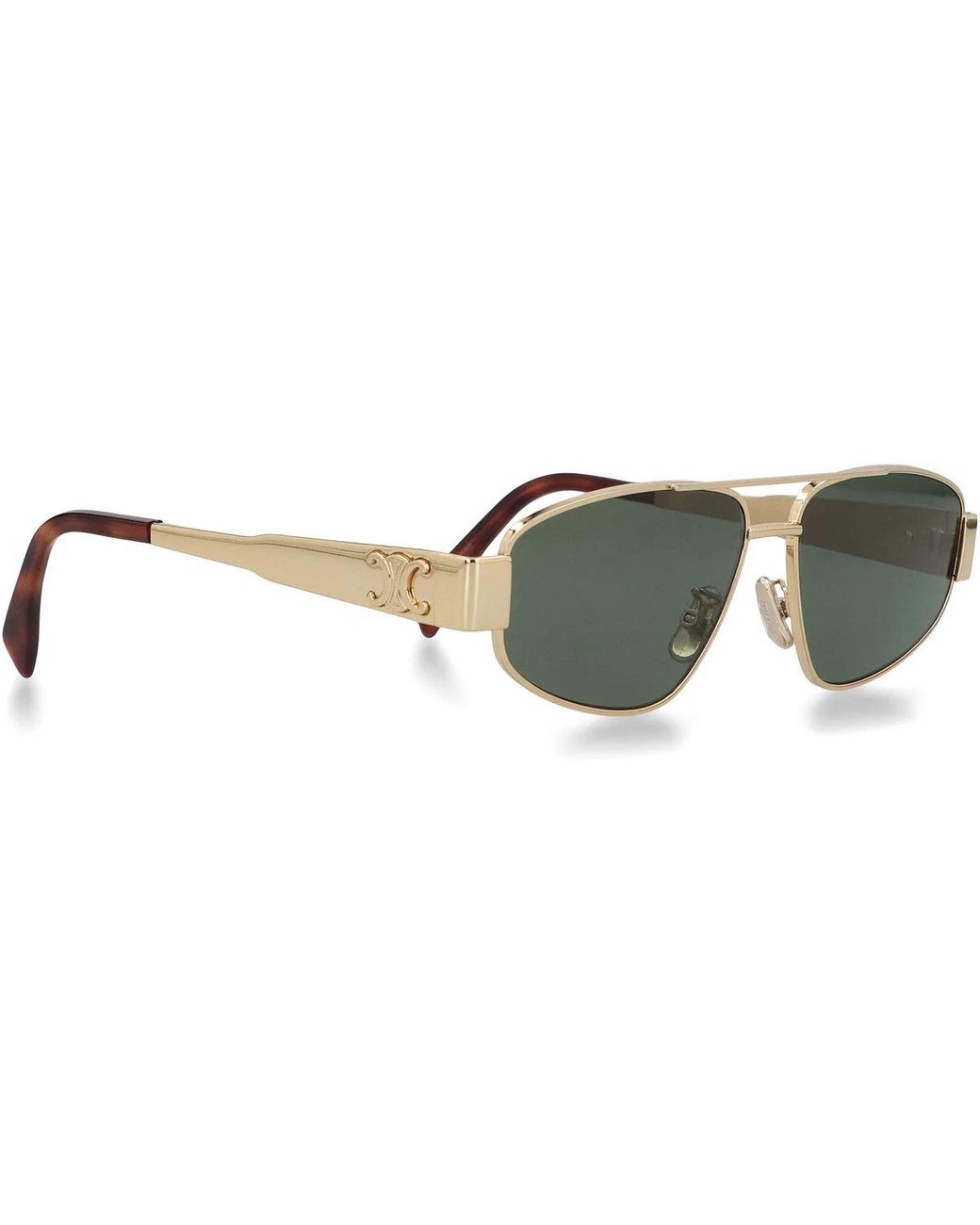 Céline White Triomphe Sunglasses for men