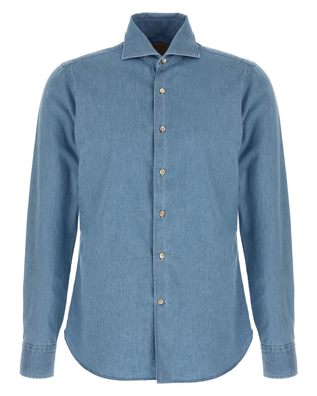 Borriello Blue Denim Shirt for men