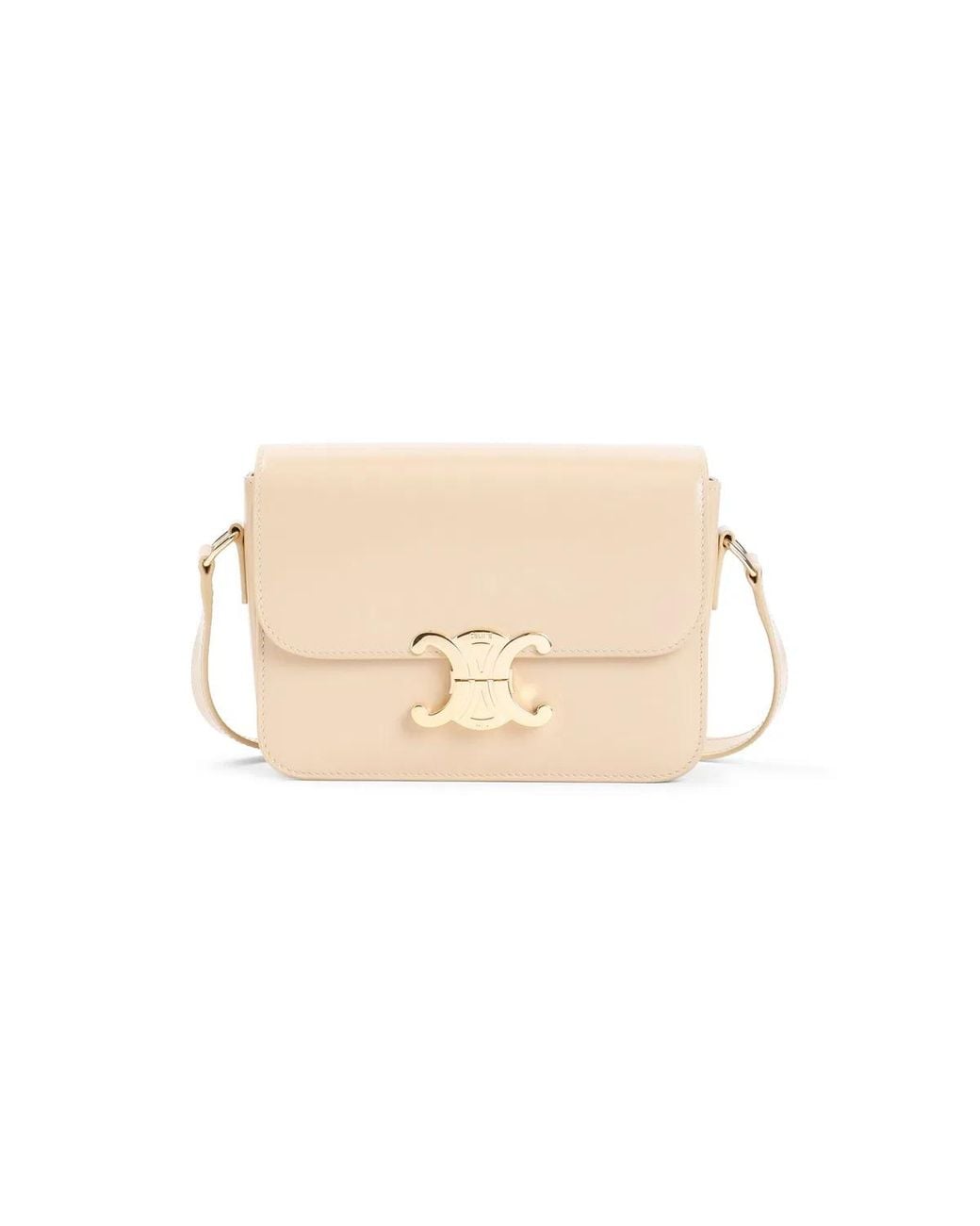 Céline Natural Teen Triomphe Shoulder Bag
