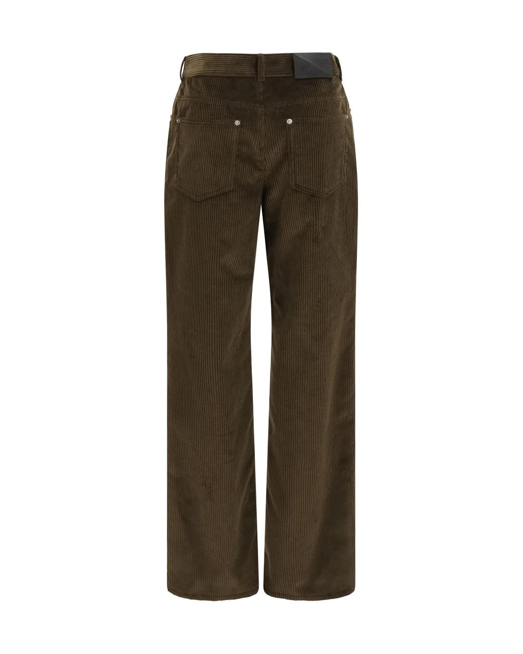 Loewe Green Cotton Corduroy Pants