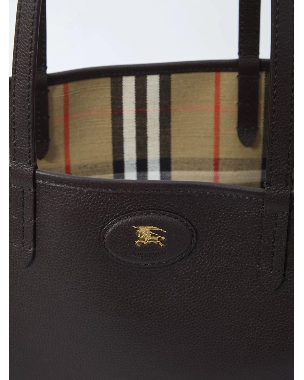 Burberry Black Bloomsbury Reversible Tote Bag