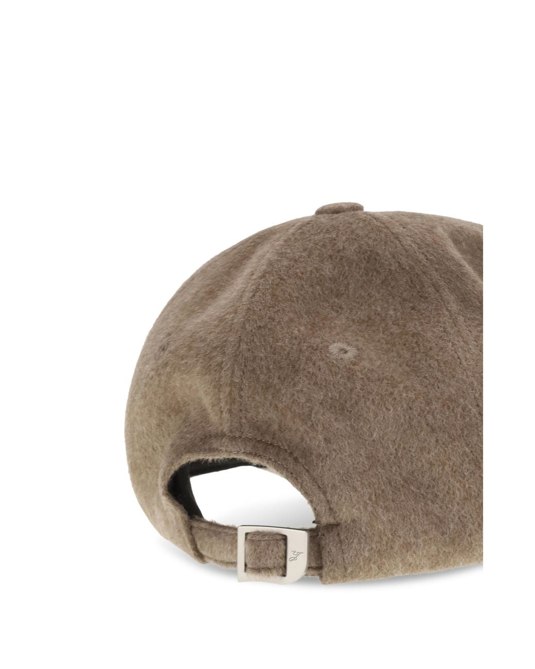Jacquemus Brown La Casquette Cavallo Baseball Cap for men