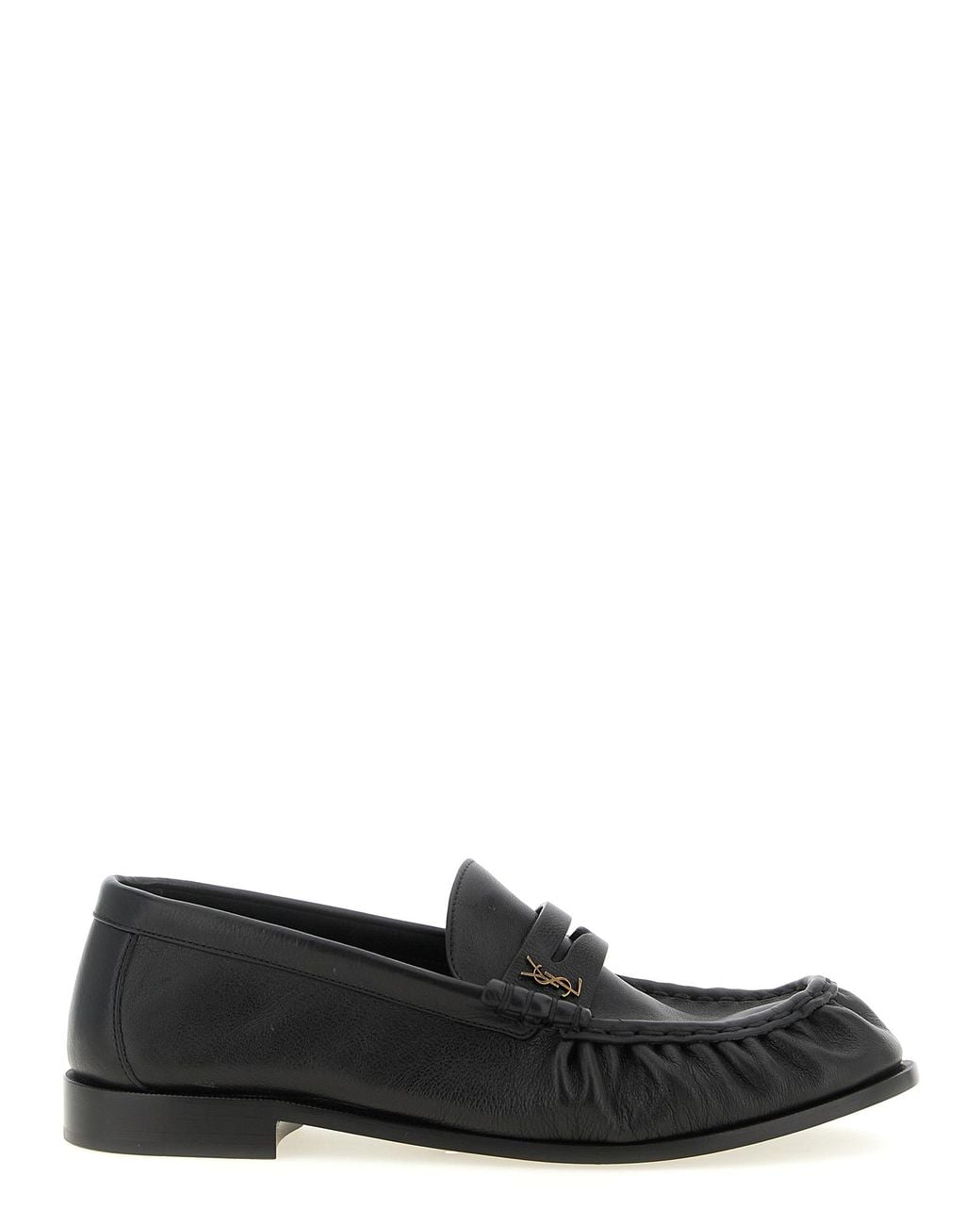 Saint Laurent Black 'Le Loafer' Loafers for men
