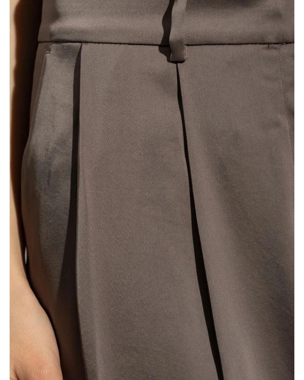 Michael Kors Brown Woven Pants
