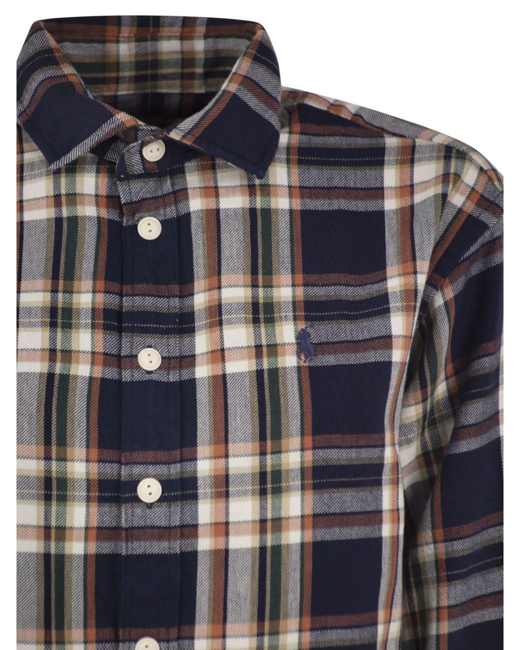 Polo Ralph Lauren Black Cotton Checked Shirt