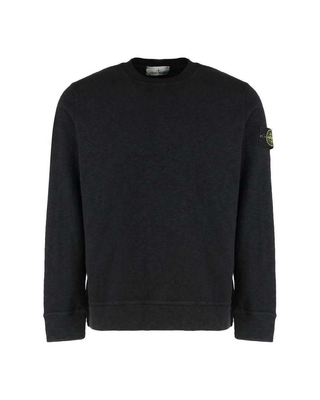 Stone Island Black Cotton Sweatshirt for men