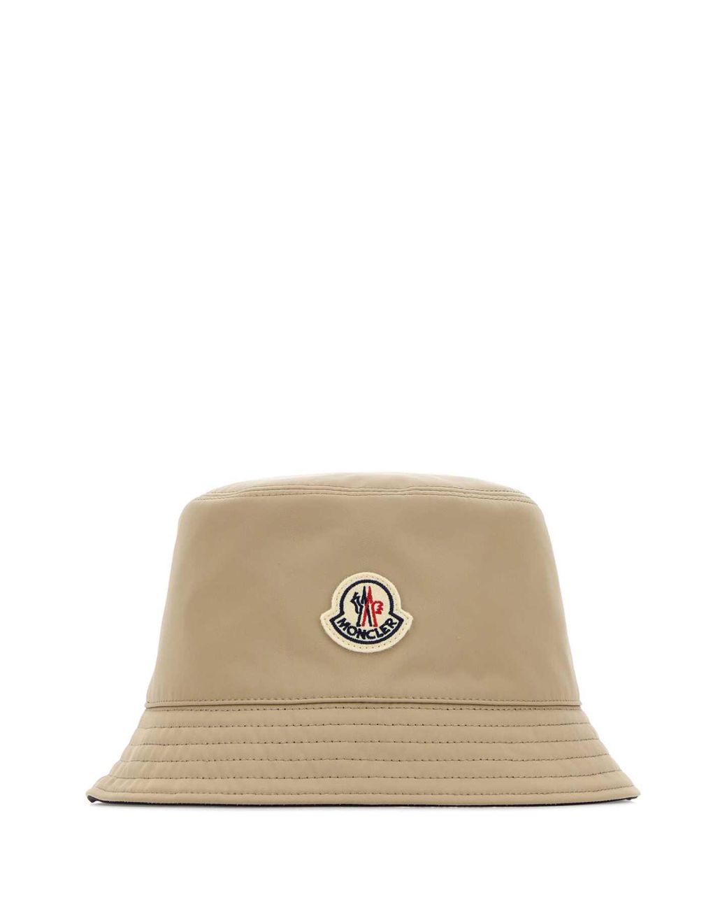 Moncler Natural Polyester Reversible Bucket Hat