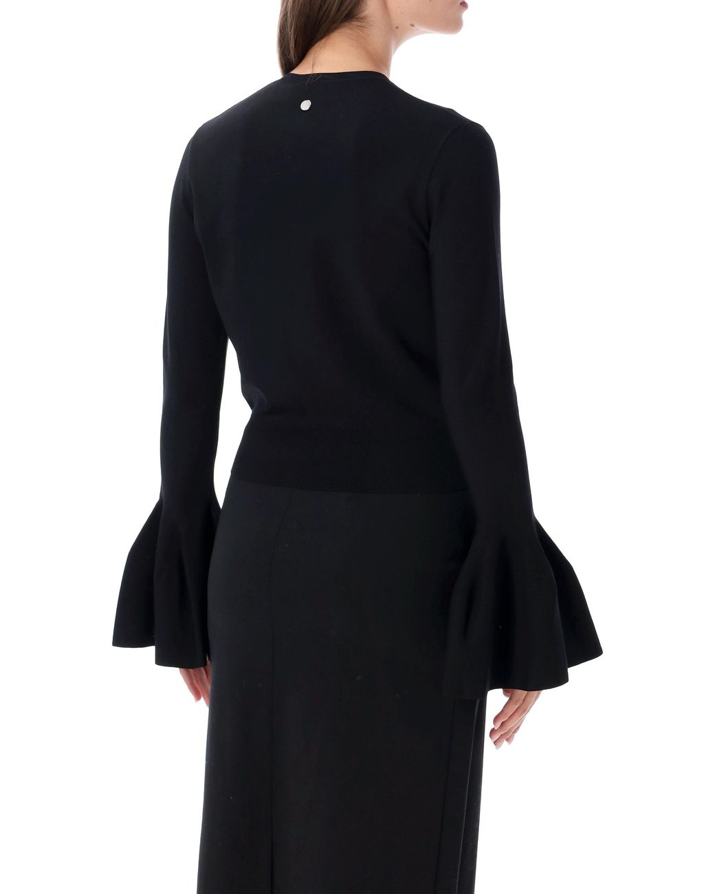 Stella McCartney Black Bell Sleeve Cardigan