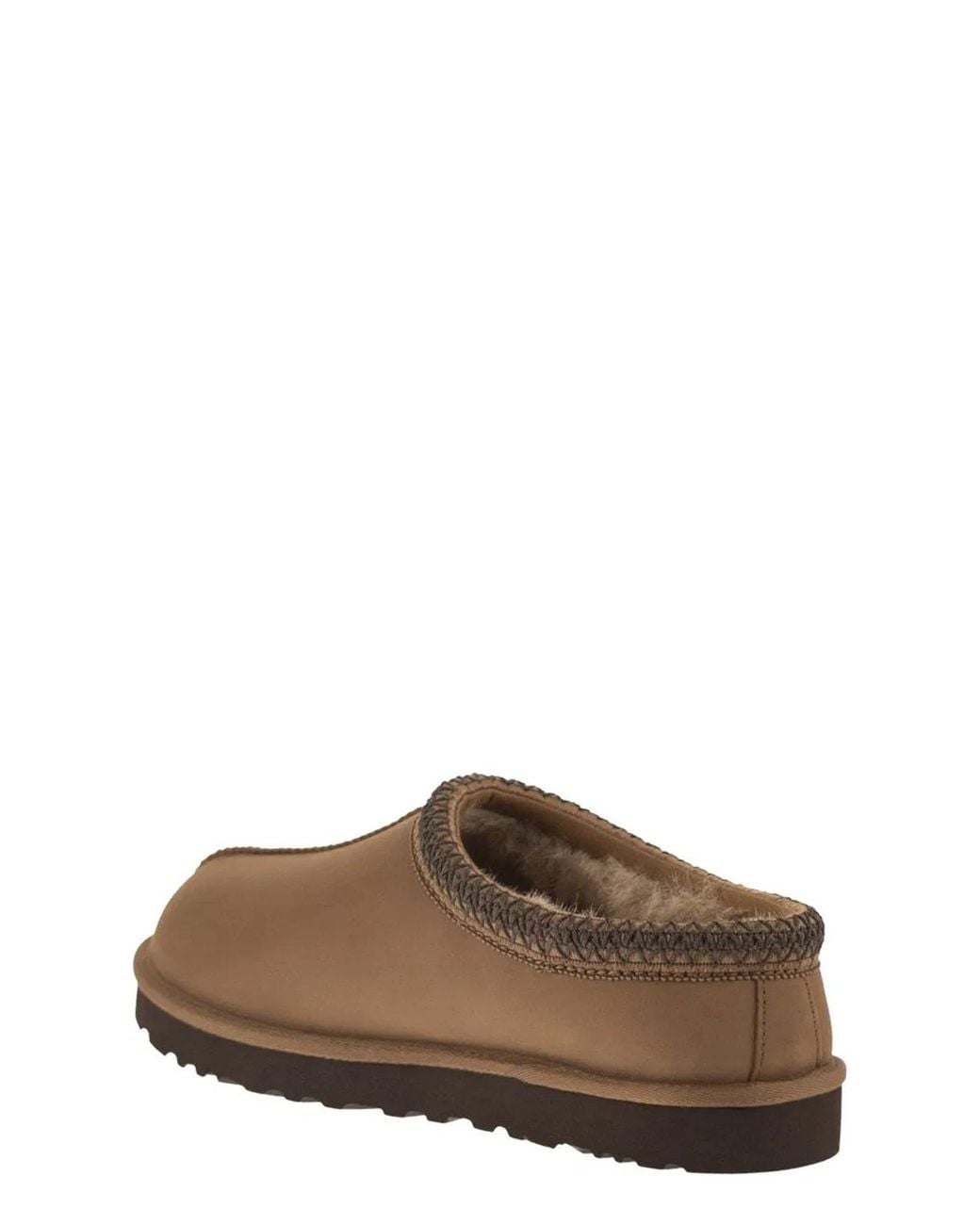 Ugg Brown Tasman Ii Mutton Leather Slippes for men