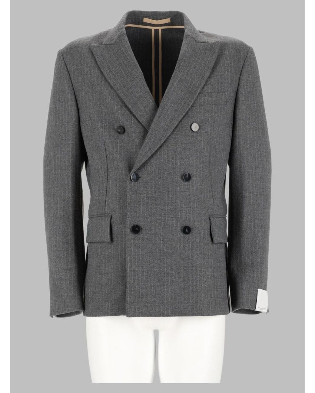 Paolo Pecora Gray Paolo Pecora Milano for men