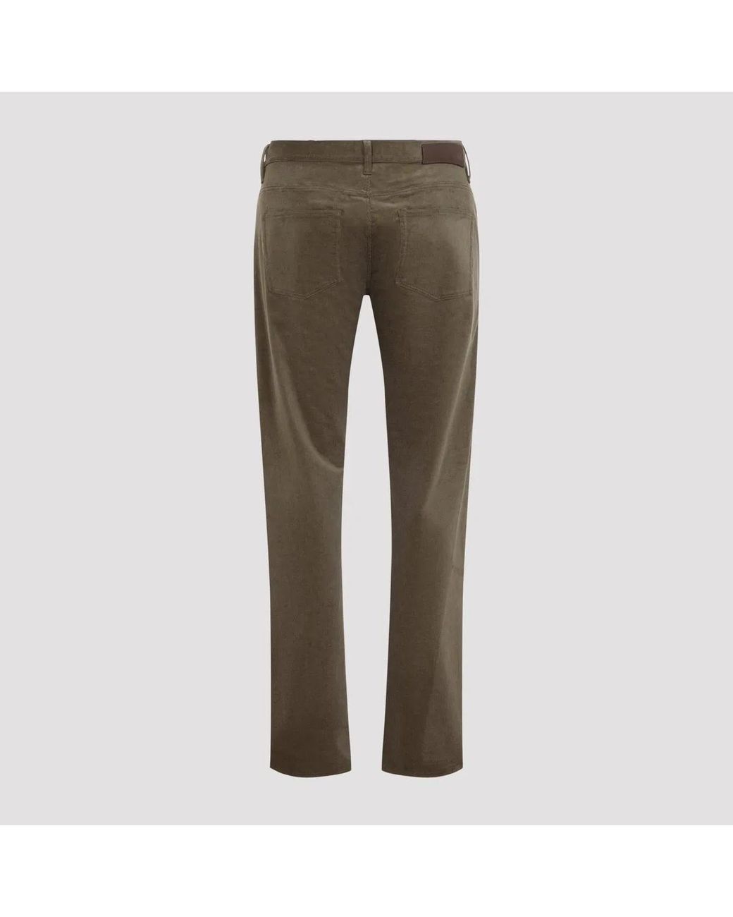 Giorgio Armani Gray Military 5 Pockets Pants for men