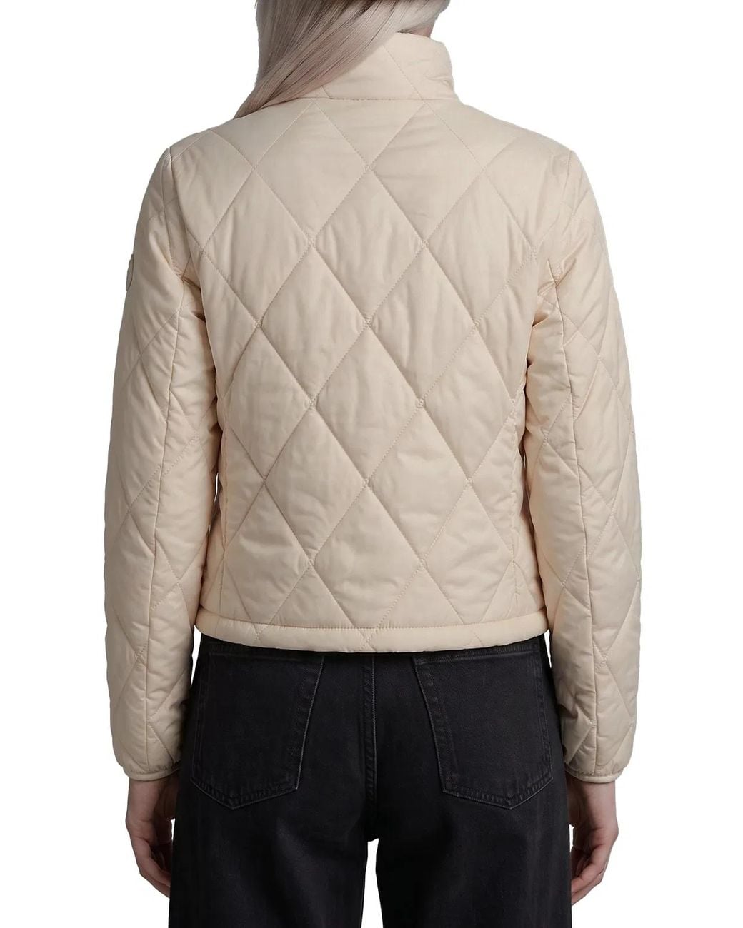 Burberry Natural Bramford Quilted Nylon Jacket