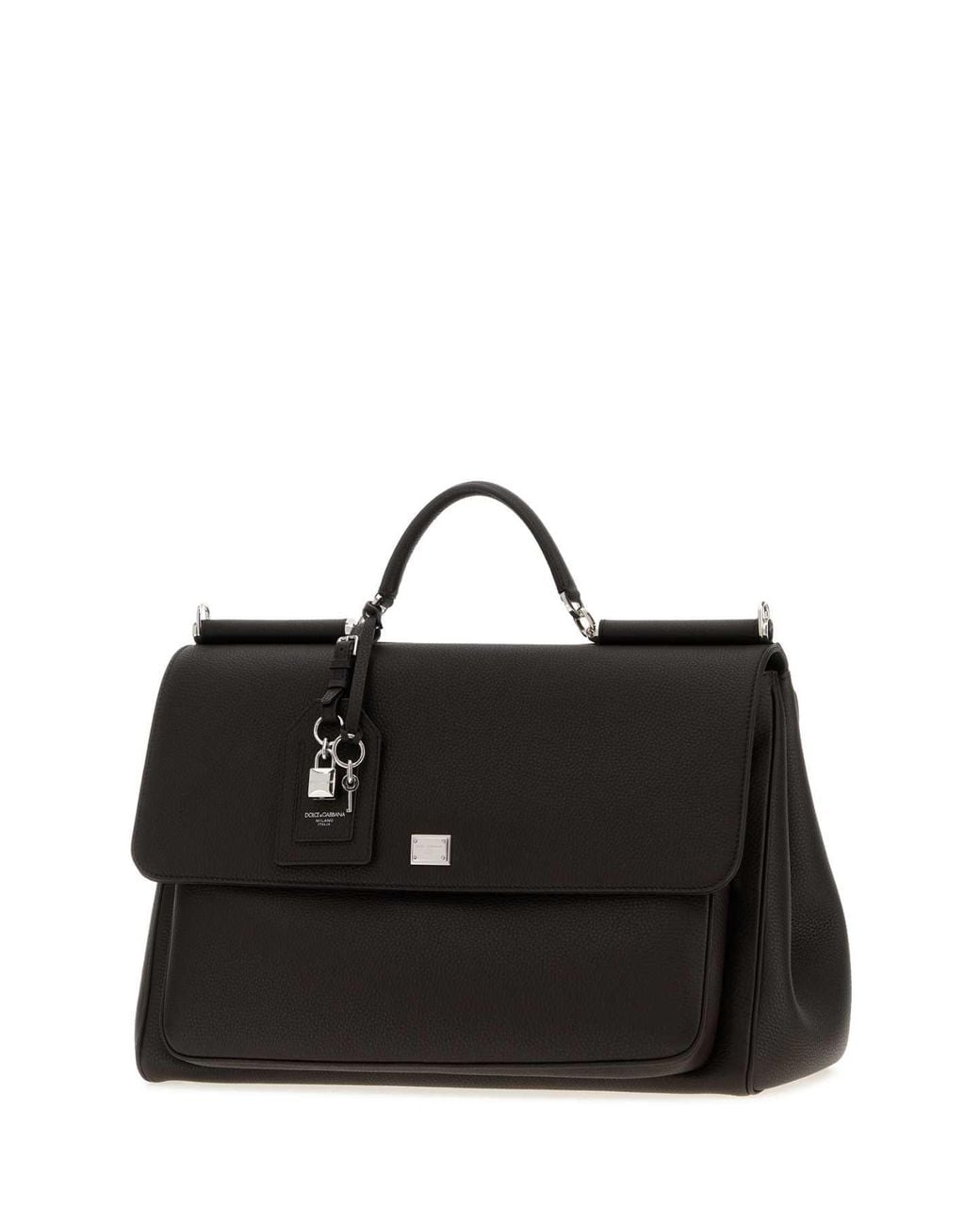 Dolce & Gabbana Black Dolce & Gabbana Top Handle Bag for men