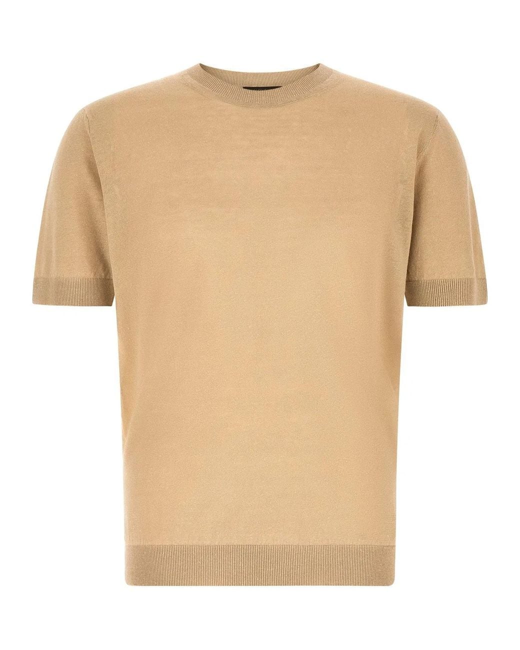 Zanone Natural 'Ice Lino' Sweater for men
