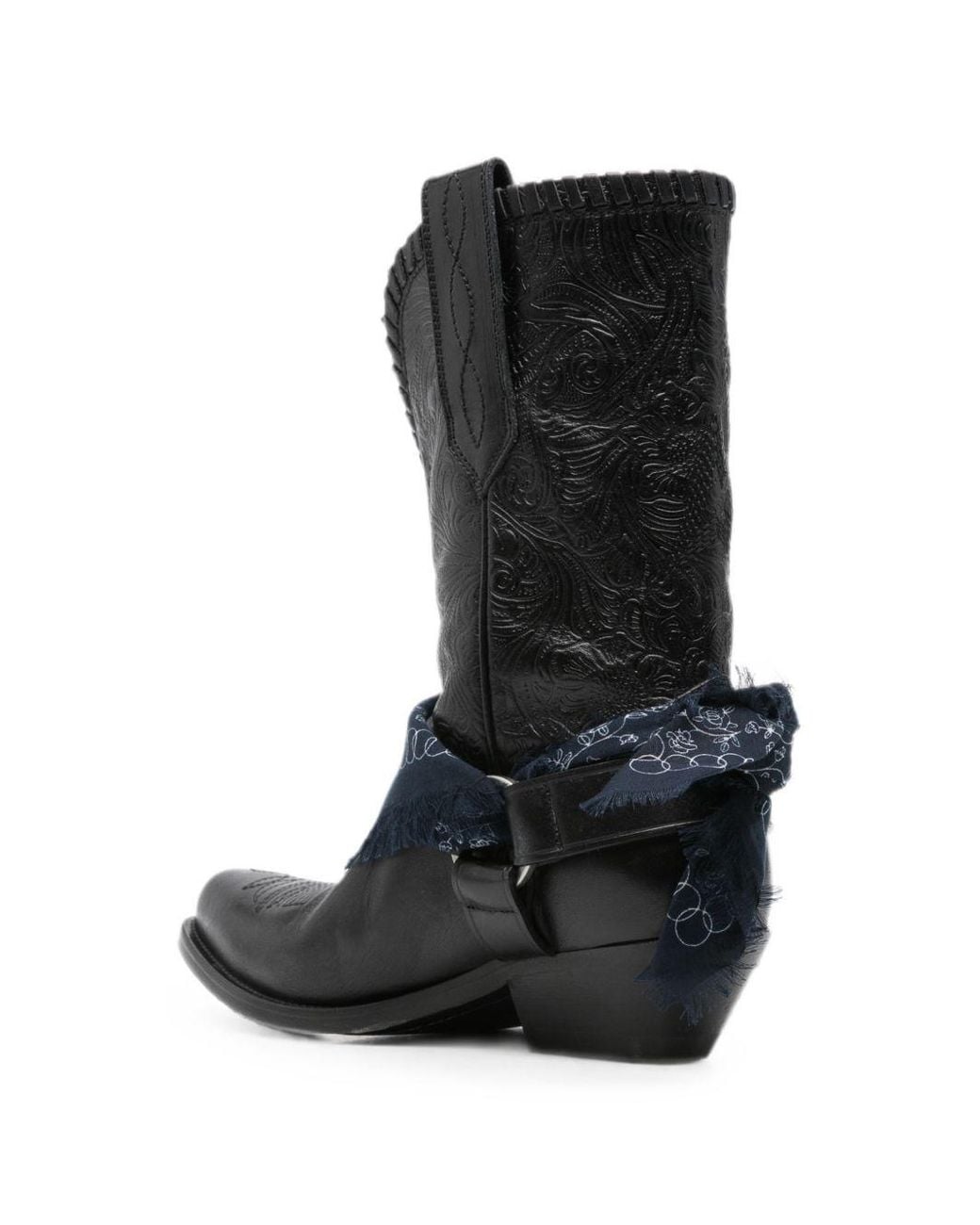 Golden Goose Deluxe Brand Black Wish Star Ankle Boots